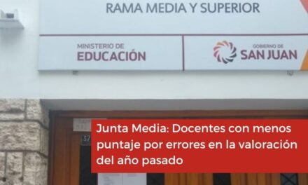 Junta Media: Docentes con menos puntaje por errores en la valoración del año pasado