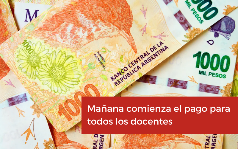 La acreditación de haberes de mayo se concentrará en un día con el aumento previsto