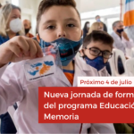 Nueva jornada de formación del programa Educación y Memoria