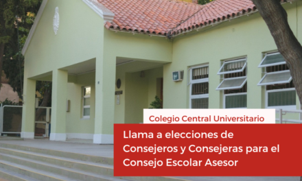 El Colegio Central Universitario llama a elecciones de Consejeros y Consejeras para el Consejo Escolar Asesor