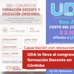 UDA te lleva al congreso de formación Docente en Córdoba
