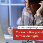 Cursos online gratuitos de formación digital para docentes