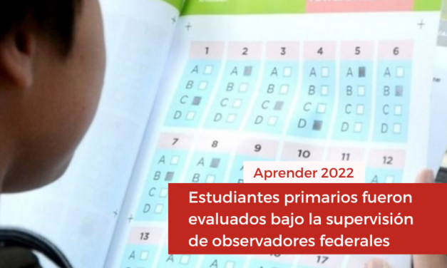 Aprender 2022: estudiantes primarios fueron evaluados bajo la supervisión de observadores federales