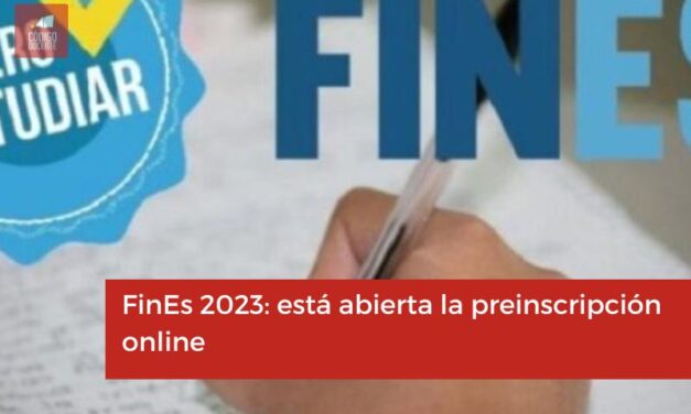 FinEs 2023: está abierta la preinscripción online