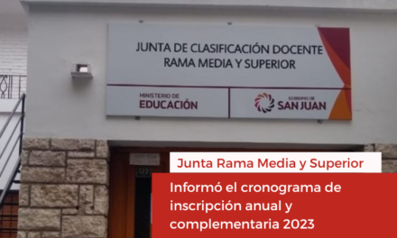 Junta Rama Media y Superior inicia la entrega de carnets para el Ciclo Lectivo 2023