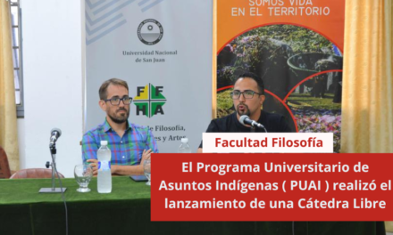 El Programa Universitario de Asuntos Indígenas ( PUAI  ) realizó el lanzamiento de una Cátedra Libre
