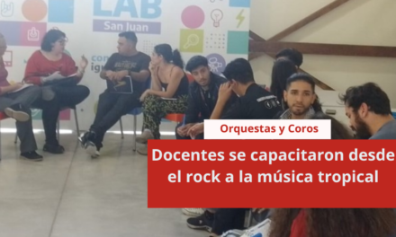 Orquestas y Coros: docentes se capacitaron desde el rock a la música tropical