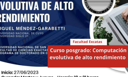 CURSO: COMPUTACIÓN EVOLUTIVA DE ALTO RENDIMIENTO