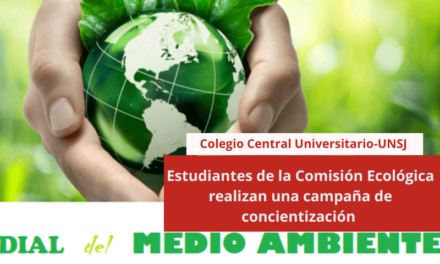 Estudiantes de la Comisión Ecológica del Central Universitario realizan una campaña de concientización