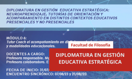 DIPLOMATURA EN GESTIÓN EDUCATIVA ESTRATÉGICA-FFHA