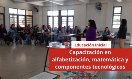 Educación Inicial capacita en alfabetización, matemática y componentes tecnológicos