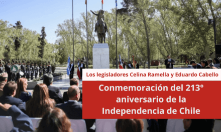 Conmemoración del 213° aniversario de la Independencia de Chile