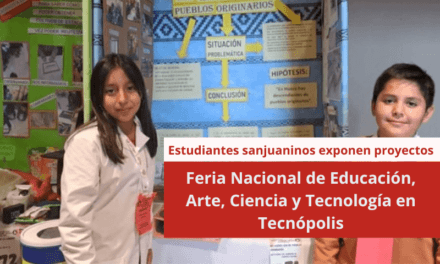 Estudiantes sanjuaninos exponen proyectos en la Feria Nacional de Educación, Arte, Ciencia y Tecnología en Tecnópolis