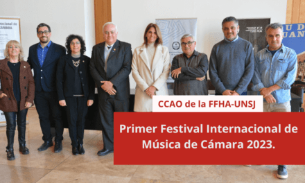 Primer Festival Internacional de Música de Cámara 2023.