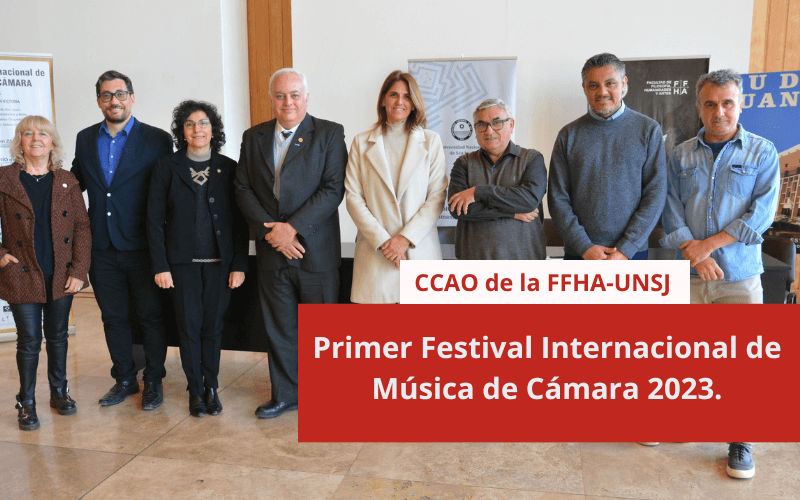Primer Festival Internacional de Música de Cámara 2023.