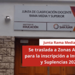 Rama Media se traslada a Zonas Alejadas para la inscripción a Interinatos y Suplencias 2024