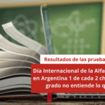 Día Internacional de la Alfabetización: en Argentina 1 de cada 2 chicos de 3er grado no entiende lo que lee