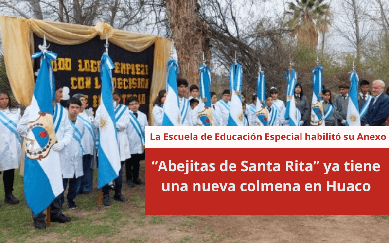 “Abejitas de Santa Rita” ya tiene una nueva colmena en Huaco