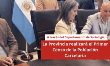 La Provincia realizará el Primer Censo de la Población Carcelaria