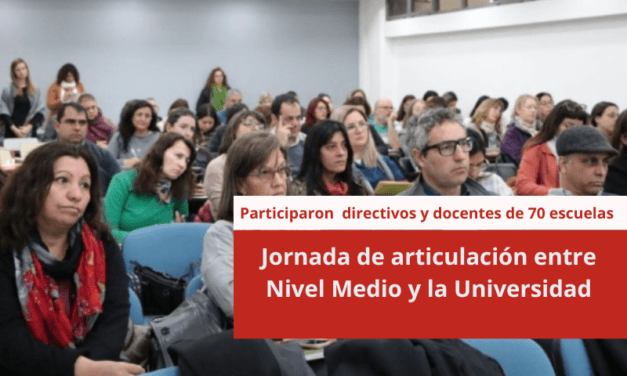 Jornada de articulación entre Nivel Medio y la Universidad