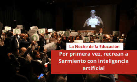Por primera vez, recrean a Sarmiento con inteligencia artificial