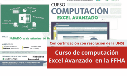 Curso de computación Excel Avanzado