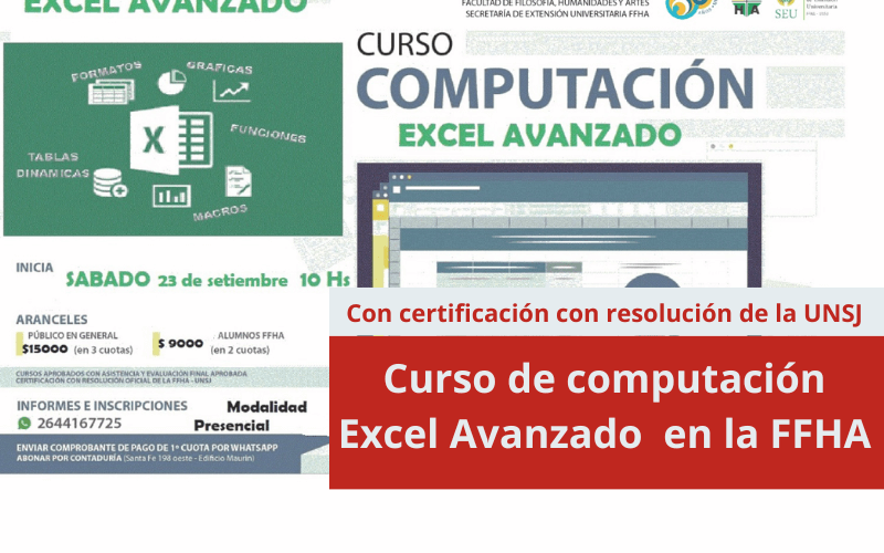 Curso de computación Excel Avanzado