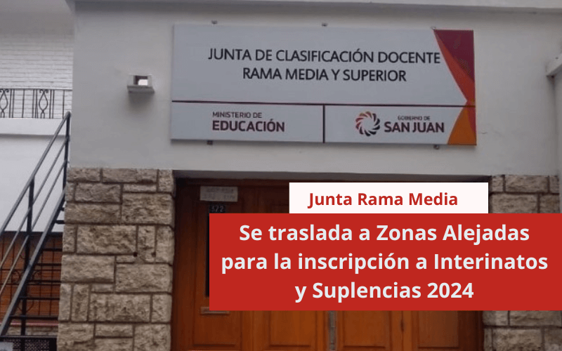 Rama Media se traslada a Zonas Alejadas para la inscripción a Interinatos y Suplencias 2024