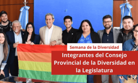 Integrantes del Consejo Provincial de la Diversidad en la Legislatura