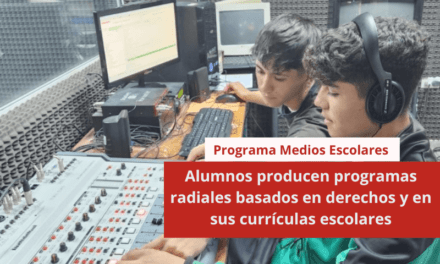 Alumnos producen programas radiales basados en derechos y en sus currículas escolares