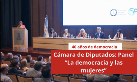 Cámara de Diputados: Panel “La democracia y las mujeres”