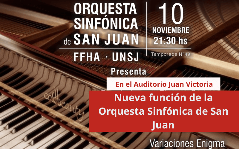 Nueva función de la Orquesta Sinfónica de San Juan