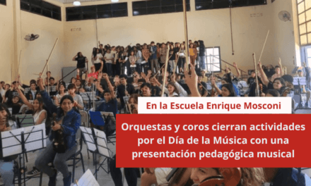 Orquestas y coros cierran actividades por el Día de la Música con una presentación pedagógica musical