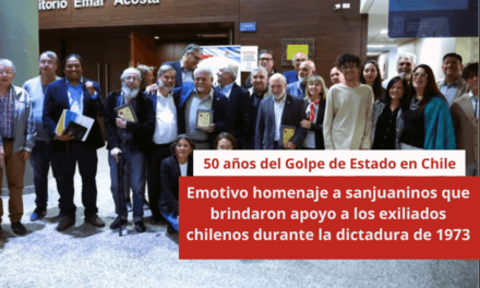 Emotivo homenaje a sanjuaninos que brindaron apoyo a los exiliados chilenos durante la dictadura de 1973