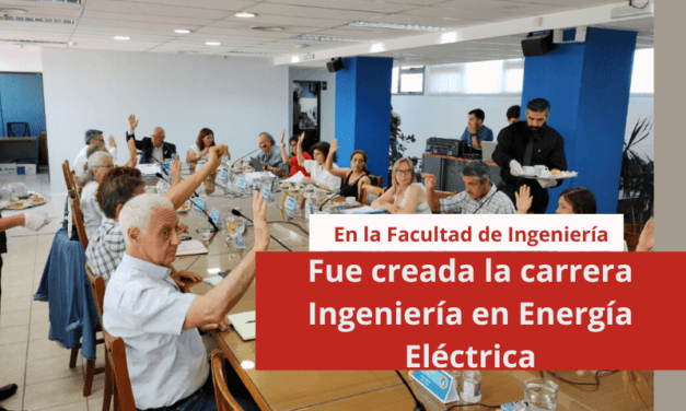 Fue creada la carrera Ingeniería en Energía Eléctrica