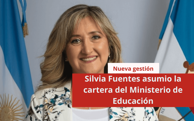 Silvia Fuentes asumio la cartera del Ministerio de Educación