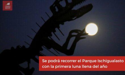 Se podrá recorrer el Parque Ischigualasto con la primera luna llena del año