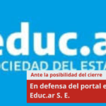 En defensa del portal educativo Educ.ar S. E.