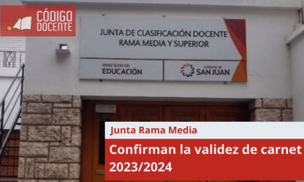 Junta Rama Media confirma la validez de carnet 2023/2024