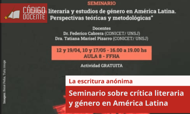 Seminario sobre crítica literaria y género en América Latina