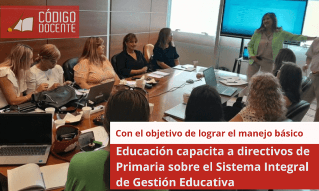 Educación capacita a directivos de Primaria sobre el Sistema Integral de Gestión Educativa