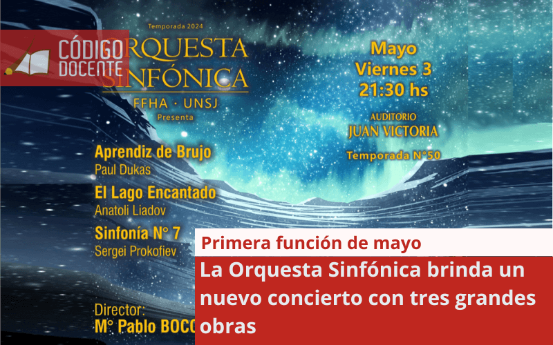 La Orquesta Sinfónica brinda un nuevo concierto con tres grandes obras