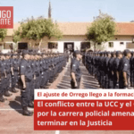 El conflicto entre la UCC y el Gobierno por la carrera policial amenaza con terminar en la Justicia