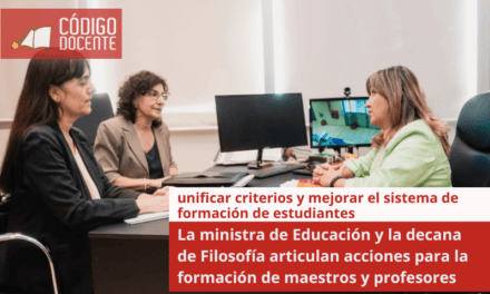 La ministra de Educación y la decana de Filosofía articulan acciones para la formación de maestros y profesores