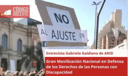 Gran Movilización Nacional en Defensa de los Derechos de las Personas con Discapacidad