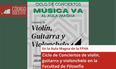 Ciclo de Conciertos de violín, guitarra y violonchelo en la Facultad de Filosofía