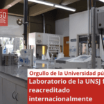 Laboratorio de la UNSJ fue reacreditado internacionalmente
