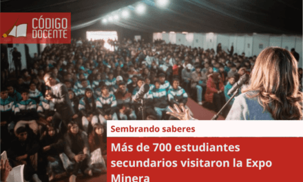 Más de 700 estudiantes secundarios visitaron la Expo Minera