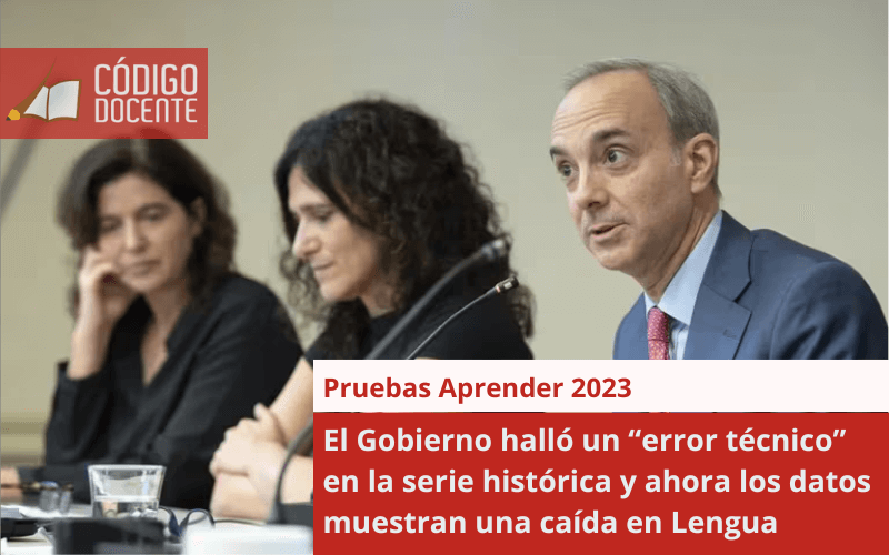 Pruebas Aprender: el Gobierno halló un “error técnico” en la serie histórica y ahora los datos muestran una caída en Lengua