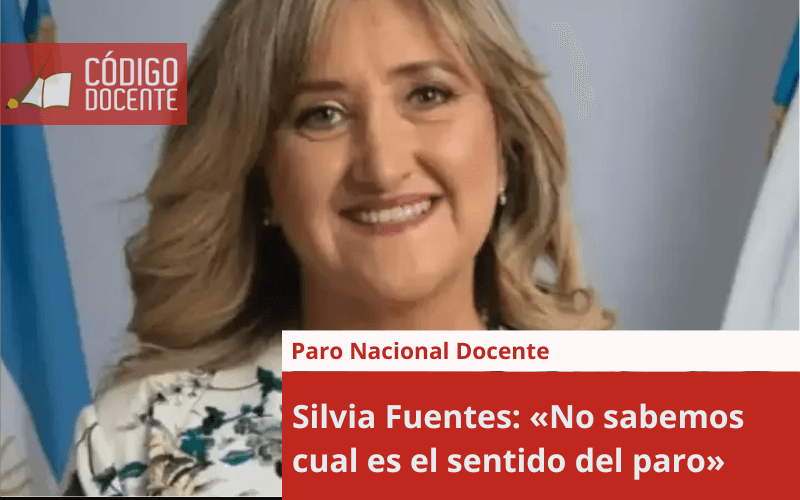 Silvia Fuentes: «No sabemos cual es el sentido del paro»